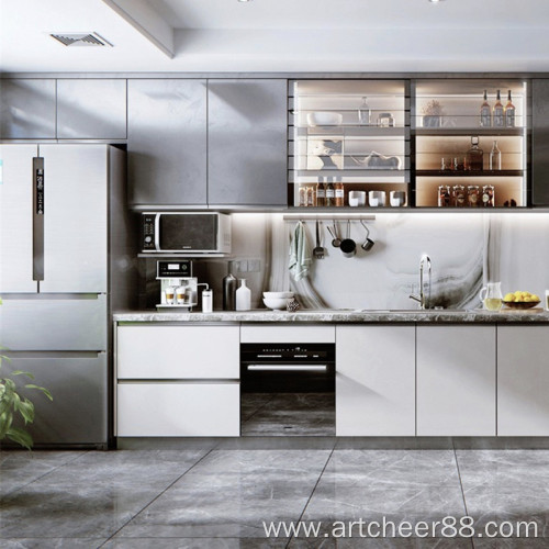 Design of kitchen cabinet house type